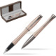 Brown leather gift box