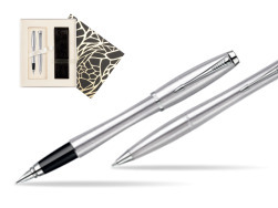 Parker Urban Classic Metro Metallic CT Fountain Pen + Parker Urban Classic Metro Metallic CT Ballpoint Pen in a Gift Box  Standard