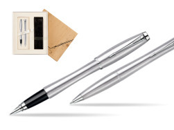 Parker Urban Classic Metro Metallic CT Fountain Pen + Parker Urban Classic Metro Metallic CT Ballpoint Pen in a Gift Box in Standard 2