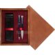 Double Wooden Box Mahoń Maroon Double Wooden Box Mahoń Maroon