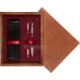 Double Wooden Box Mahoń Maroon Double Wooden Box Mahoń Maroon