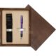 Single Wooden Box Wenge Ecru Single Wooden Box Wenge Ecru