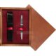 Single Wooden Box Mahoń Maroon Single Wooden Box Mahoń Maroon