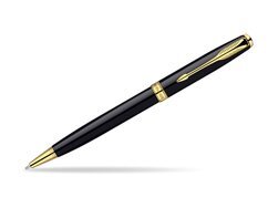 Parker Sonnet Deep Black Lacquer GT Ballpoint Pen