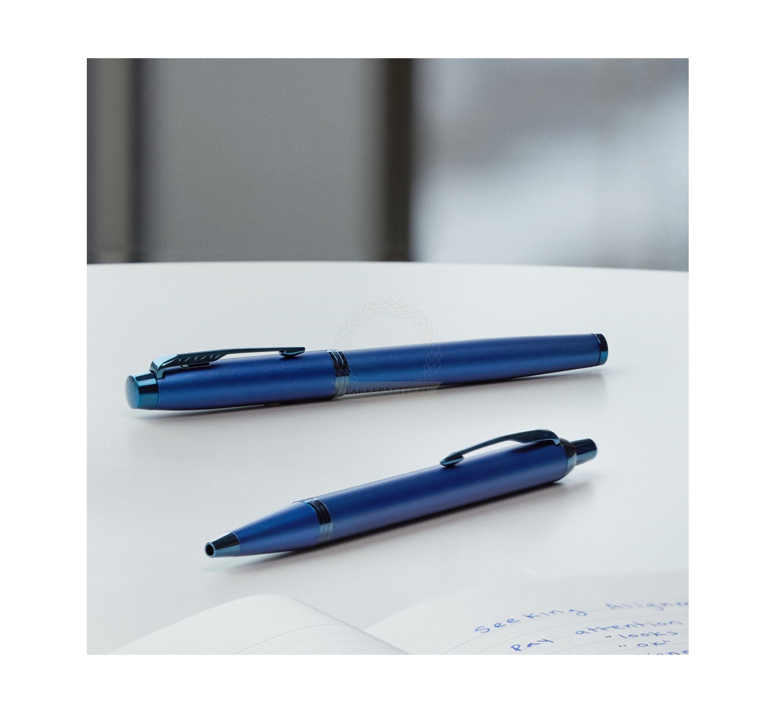 Parker set Fountain Pen + Ballpoint Pen IM PROFESSIONALS MONOCHROME BLUE  2172963_2172966