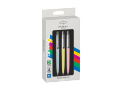 Parker Jotter Originals Pastel Trio Blue & Pink & Yellow Pen Set - Special Edition