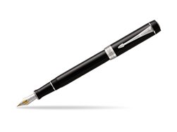 Parker Duofold Classic Black Centennial CT Fountain Pen