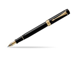 Parker Duofold Classic Black Centennial GT Fountain Pen