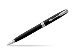 Parker Sonnet Matte Black Lacquer CT Ballpoint Pen