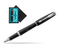 Parker Urban Black Cab CT Rollerball Pen  single wooden box  Black Single Turquoise