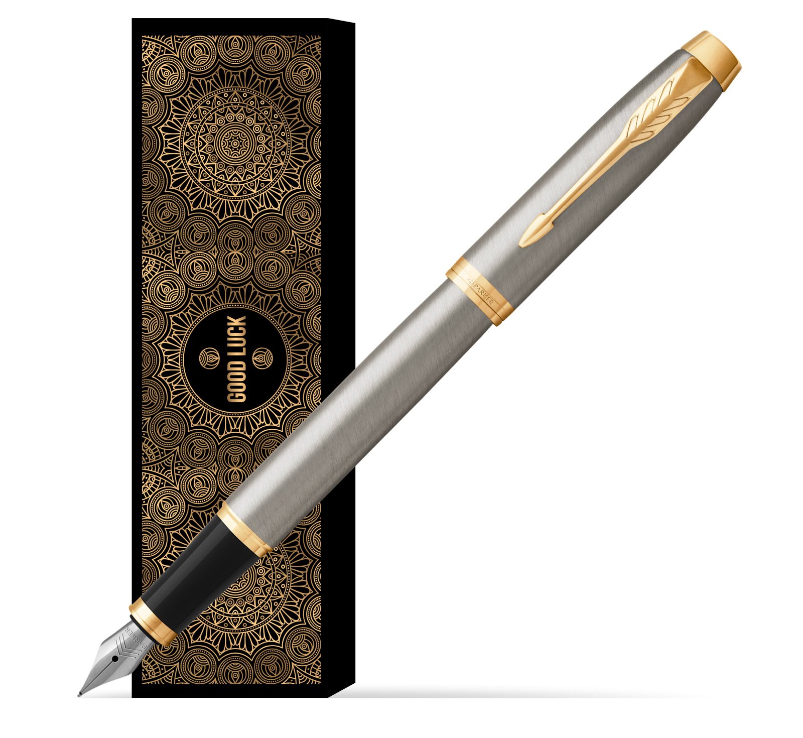 Stylo plume Parker IM Brushed Metal GT