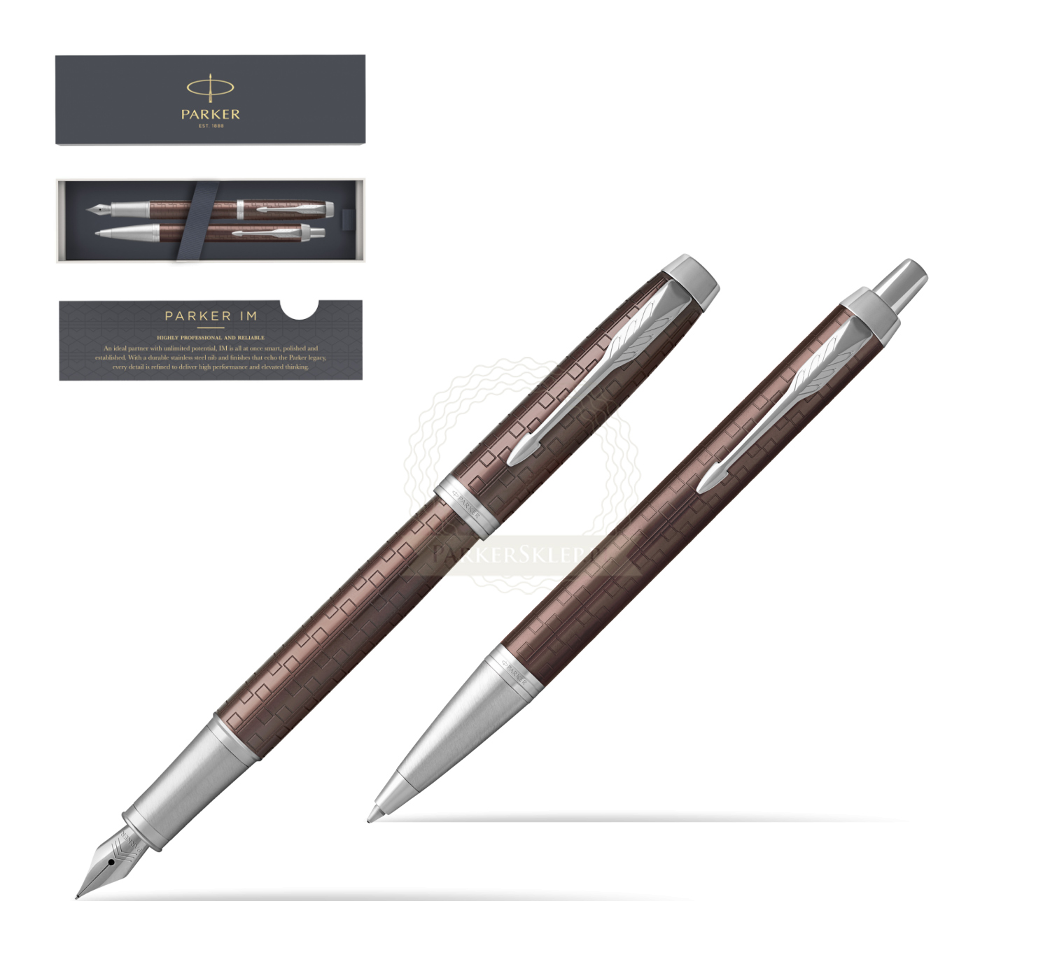 Parker Im Premium Brown Fountain Pen