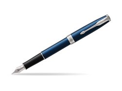 Parker Sonnet Subtle Blue CT Fountain Pen