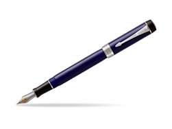 Parker Duofold Classic Blue & Black Centennial CT Fountain Pen