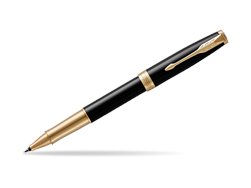 Parker Sonnet Premium Black Lacquer GT Rollerball Pen