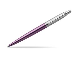 Parker Jotter Victoria Violet Chrome Colour Trim Ballpoint Pen