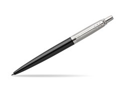 Parker Jotter Premium Tower Grey Diagonal Chrome Colour Trim Ballpoint Pen
