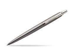 Parker Jotter Premium Oxford Grey Pinstripe Chrome Colour Trim Ballpoint Pen