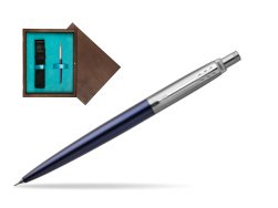 Jotter Royal Blue CT Mechanical Pencil  single wooden box  Wenge Single Turquoise 