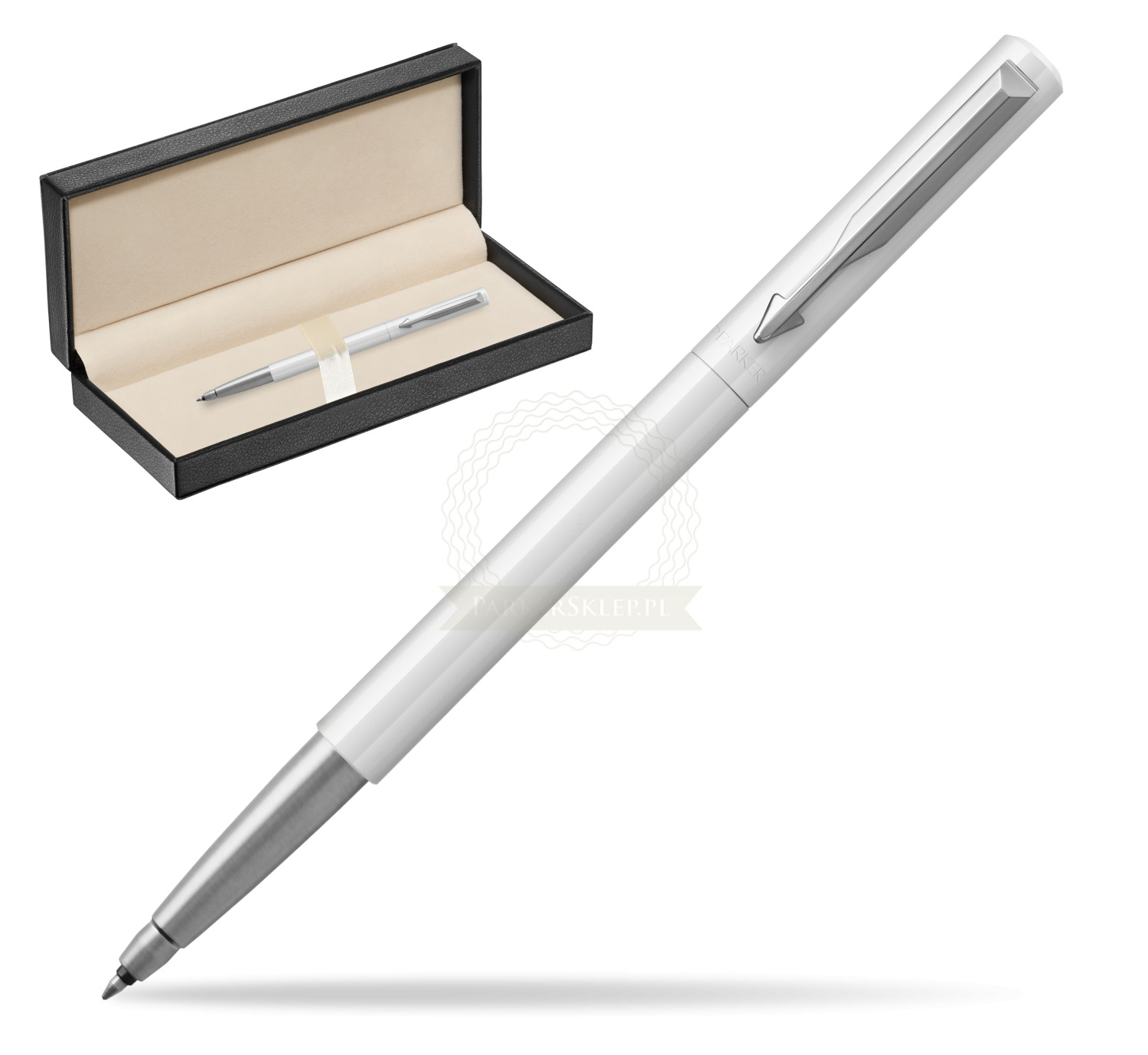 Parker Vector Standard  Roller Ball Pen White Color Brand New In A Box 
