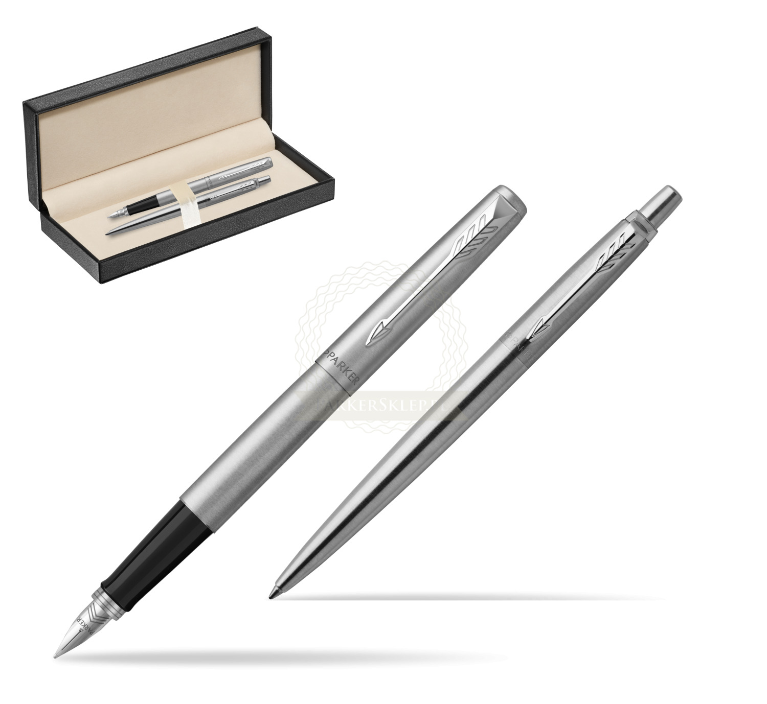 Parker Jotter Stainless Steel CT Fountain Pen Gift Box 