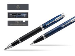 Parker set IM Blue Origin Rollerball Pen + ballpoint pen