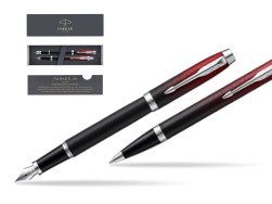 PARKER IM Red Ignite Special Edition fountain pen + ballpoint pen