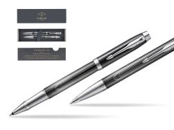 Parker set IM Metallic Pursuit Special Edition Rollerball Pen + ballpoint pen