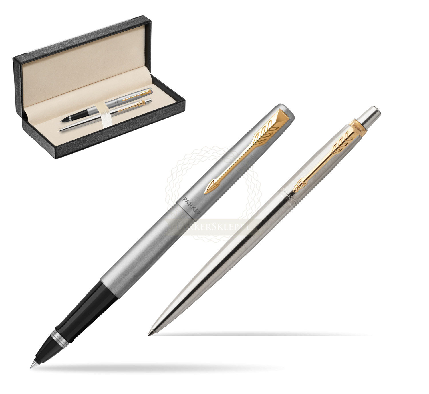Parker Classic Matte Black ball pen CT Chrome Trim with Gift Box Best Price