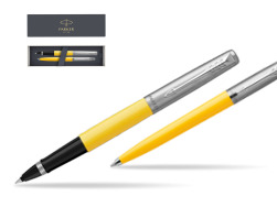 Parker Jotter Originals Yellow CT Rollerball Pen + Ballpoint Pen in a Gift Box