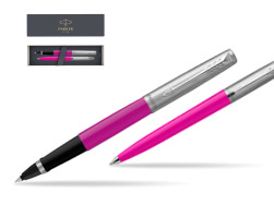 Parker Jotter Originals Magenta CT Rollerball Pen + Ballpoint Pen in a Gift Box