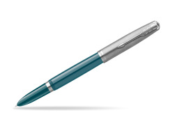 Parker 51 Teal Blue CT Fountain Pen