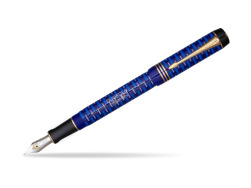 Parker Duofold 100th Lapis Lazuli GT Fountain Pen