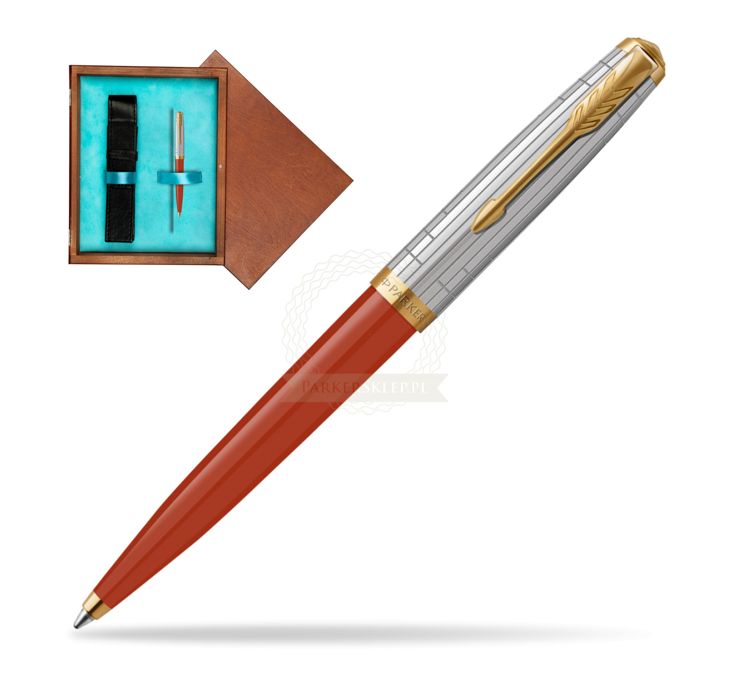 Parker 51 PREMIUM Rossa Penna Stilografica