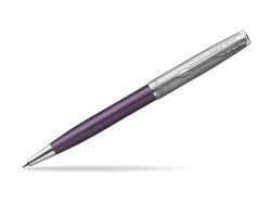 Parker Sonnet Sand Blasted Metal Violet CT Ballpoint Pen