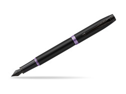 Parker IM PROFESSIONALS VIBRANT RING Amethyst Purple Fountain Pen