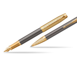 Parker Fountain Pen + Ballpoint Pen IM Pioneers GT - limited edition Gift Set