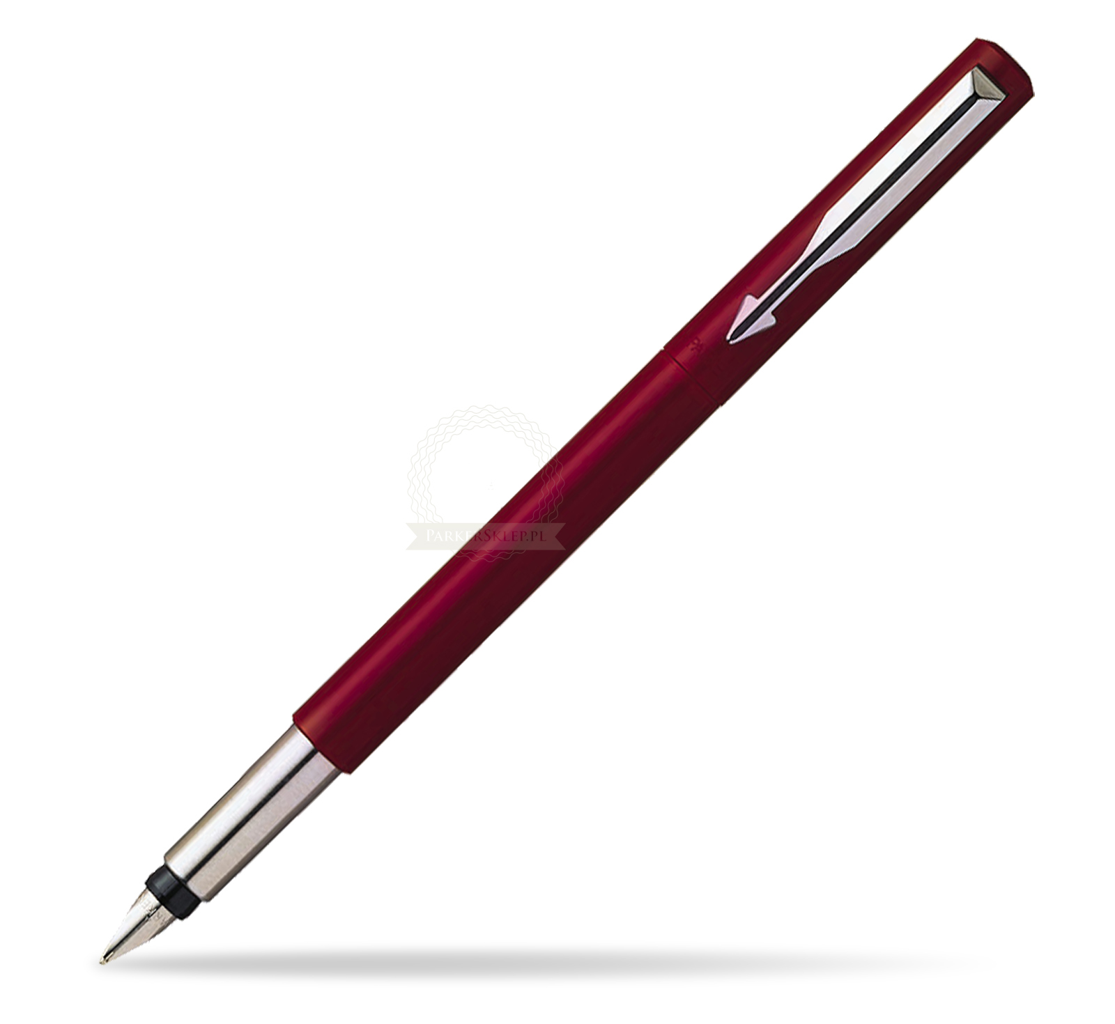 Parker Fountain Pen Vector Fountain Pen Red Fine Pt New In Box France 2025420 