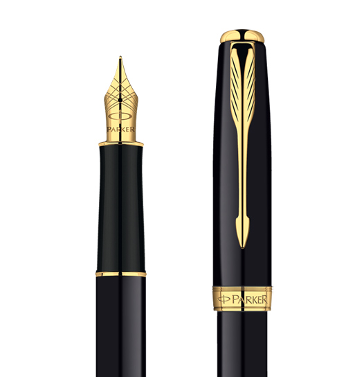 Parker Premier Black Lacquer GT Fountain Pen in a Gift Box Parker Premier Black Lacquer GT Fountain Pen in a Gift Box