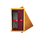 Double wooden box Honey Double Maroon Double wooden box Honey Double Maroon