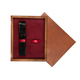 Single Wooden Box Mahoń Maroon Single Wooden Box Mahoń Maroon