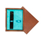 Single Wooden Box Mahoń Turquoise Single Wooden Box Mahoń Turquoise