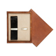 Double Wooden Box Mahoń Ecru Double Wooden Box Mahoń Ecru