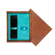 Double Wooden Box Mahoń Turquoise Double Wooden Box Mahoń Turquoise